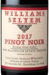 Williams Selyem - Lewis Macgregor Estate Vineyard Russian River Valley Pinot Noir 2017