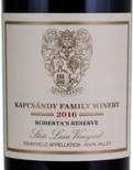 Kapcsandy Family Winery - Roberta's Reserve State Lane Vineyard 2016