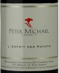 Peter Michael - L'Esprit Des Pavots Estate Red 2020