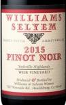 Williams Selyem - Weir Vineyards Yorkville Highlands Pinot Noir 2015