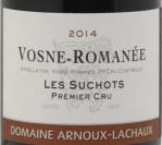 Domaine Arnoux Lachaux - Les Grands Suchots Vosne Romanee Premier Cru 2014