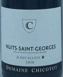 Domaine Georges Chicotot - Nuits Saint Georges Aux Allots 2018