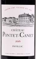 Chateau Pontet Canet - Pauillac 2016 (750)