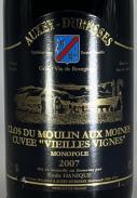 Clos Du Moulin Aux Moines - Auxey Duresses Moulin Aux Moines Vieilles Vignes Monopole 2007 (750)