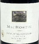 MacRostie - Nightwing Vineyard Pinot Noir Petaluma Gap 2021 (750)