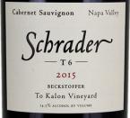 Schrader Cellars - Beckstoffer To Kalon Vineyard T 6 2015 (750)