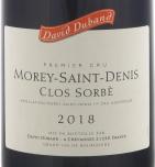 Domaine David Duband - Clos Sorbe Morey-saint Denis Premier Cru 2018 (750)