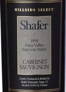 Shafer Vineyards - Hillside Select 1994 (750ml) (750ml)