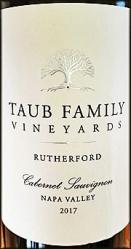 Taub Family Vineyards - Rutherford Cabernet Sauvignon 2017 (750ml) (750ml)