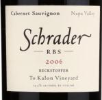 Schrader Cellars - Beckstoffer To Kalon Vineyard RBS 2006