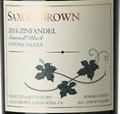 Saxon Brown Wines - Stonewall Block Sonoma Zinfandel 2014