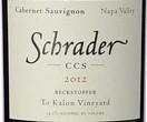 Schrader Cellars - Beckstoffer To Kalon Vineyard CCS 2012