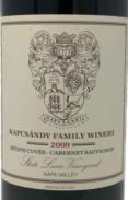 Kapcsandy Family Winery - Estate Cuvee State Lane Vineyard 2009 (750)