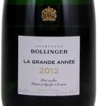 Bollinger - La Grande Annee Brut 2012