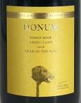 Donum Estate - Angel Gap Year Of The Dog Anderson Valley Pinot Noir 2018
