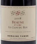Domaine Tawse - Le Clos Du Roi Beaune Premier Cru 2018