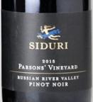 Siduri - Parson's Vineyard Pinot Noir 2015