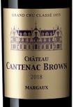 Chateau Cantenac Brown - Margaux 2018