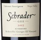 Schrader Cellars - Beckstoffer Georges III Vineyard 2015