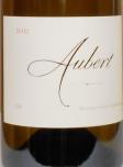 Aubert - CIX Vineyard Chardonnay 2012