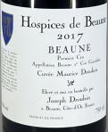 Hospices De Beaune - Beaune Premier Cru Cuvee Maurice Drouhin 2017