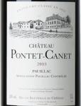 Chateau Pontet Canet - Pauillac 2003