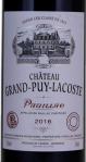 Chateau Grand Puy Lacoste - Pauillac 2016
